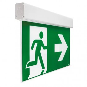 Lámpara de emergencia de bandera Beghelli Exit...