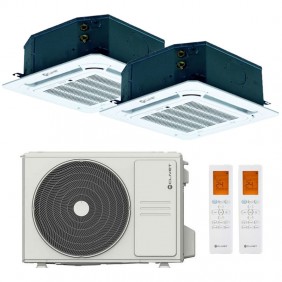 Climatiseur Dual Split cassette 4 voies Clivet...