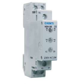 Spia luminosa Chint ND9 con led rosso 230 Vac 1...