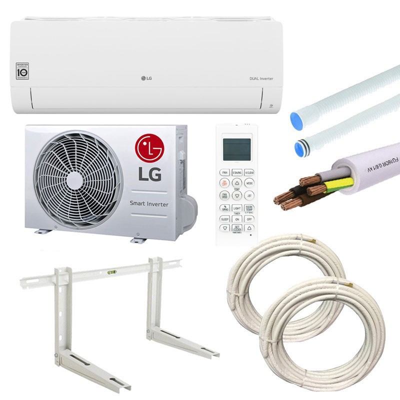 Climatizzatore LG Libero Smart 12000 btu con inverter in R32 A++/A+ S12ET NSJ + S12ET UA3 Wi-Fi Integrato Climatizzatore LG Libero Smart 12000 btu con inverter in R32 A++/A+ S12ET NSJ + S12ET UA3 Wi-Fi Integrato