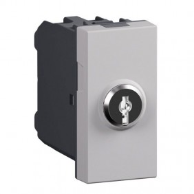 Serrure à clé Bticino MatixGO 1P 1 module gris...