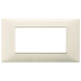 Vimar Plana placca 4 moduli colore beige 14654.03