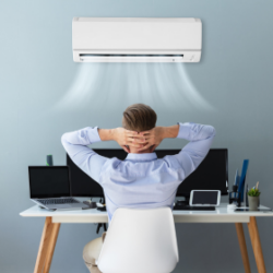 Climatiseur en hiver