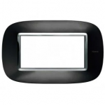 PLATES BTICINO AXOLUTE Faceplates, 4-gang, Elliptical