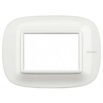 PLACAS de BTICINO AXOLUTE Faceplates 3-módulo Elíptica