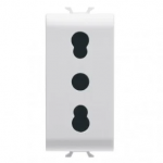 SWITCHES, SOCKETS AND BUTTONS GEWISS CHORUS: White Modules