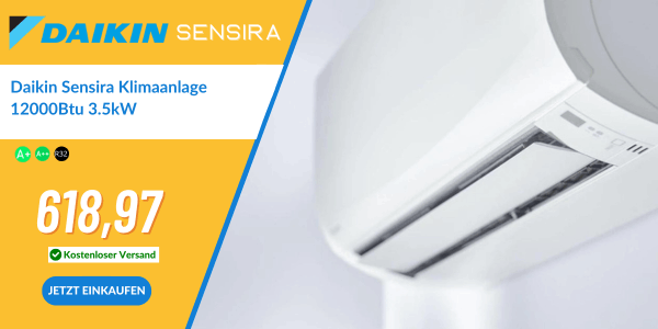 Daikin Sensira 12000 Promo